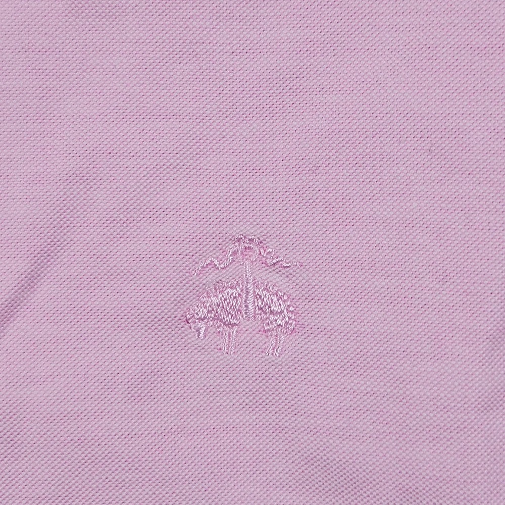 NEW Brooks Brothers Button Down Shirt Mens 4XLT Pink Non-Iron Stretch Cotton - Picture 5 of 11